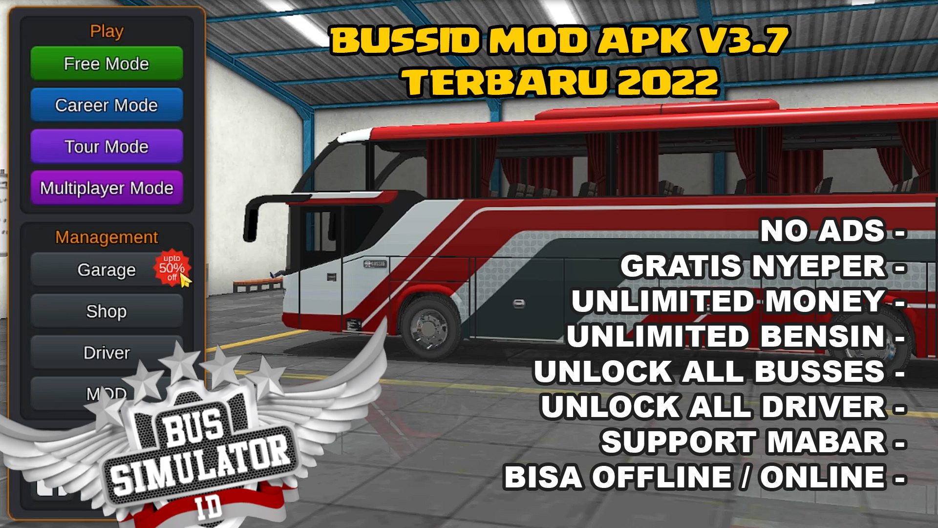 Download Mod Apk Bussid v3.7